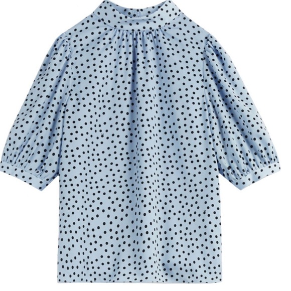 Ted Baker London Tops - Ted Baker Priyal Short Sleeve Polka Dot Top. TB size 3 (M)